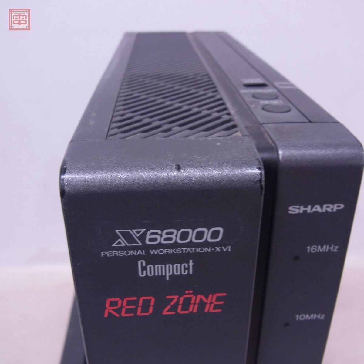Yahoo!オークション - 1円〜 SHARP X68000 Compact XVI RED ZONE Yahoo!オークション - 1円〜 SHARP X68000 Compact XVI RED ZONE