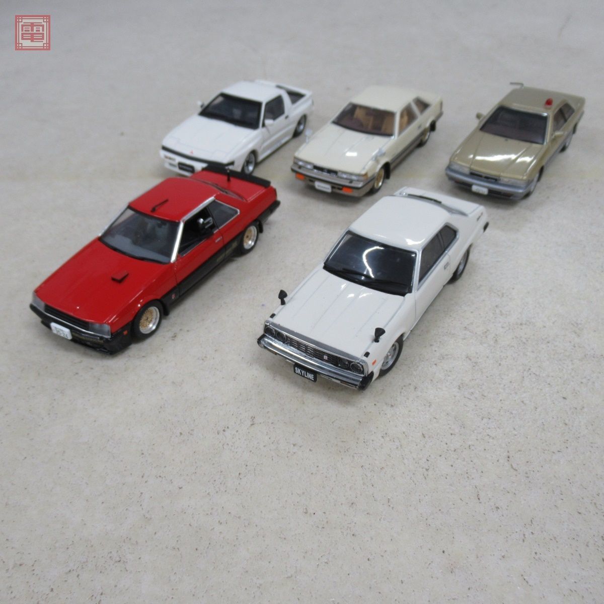 DISM 1/43 スカイライン/レパード/ソアラ/スタリオン まとめて5点セット 車体のみ 破損有 現状品【10_画像1