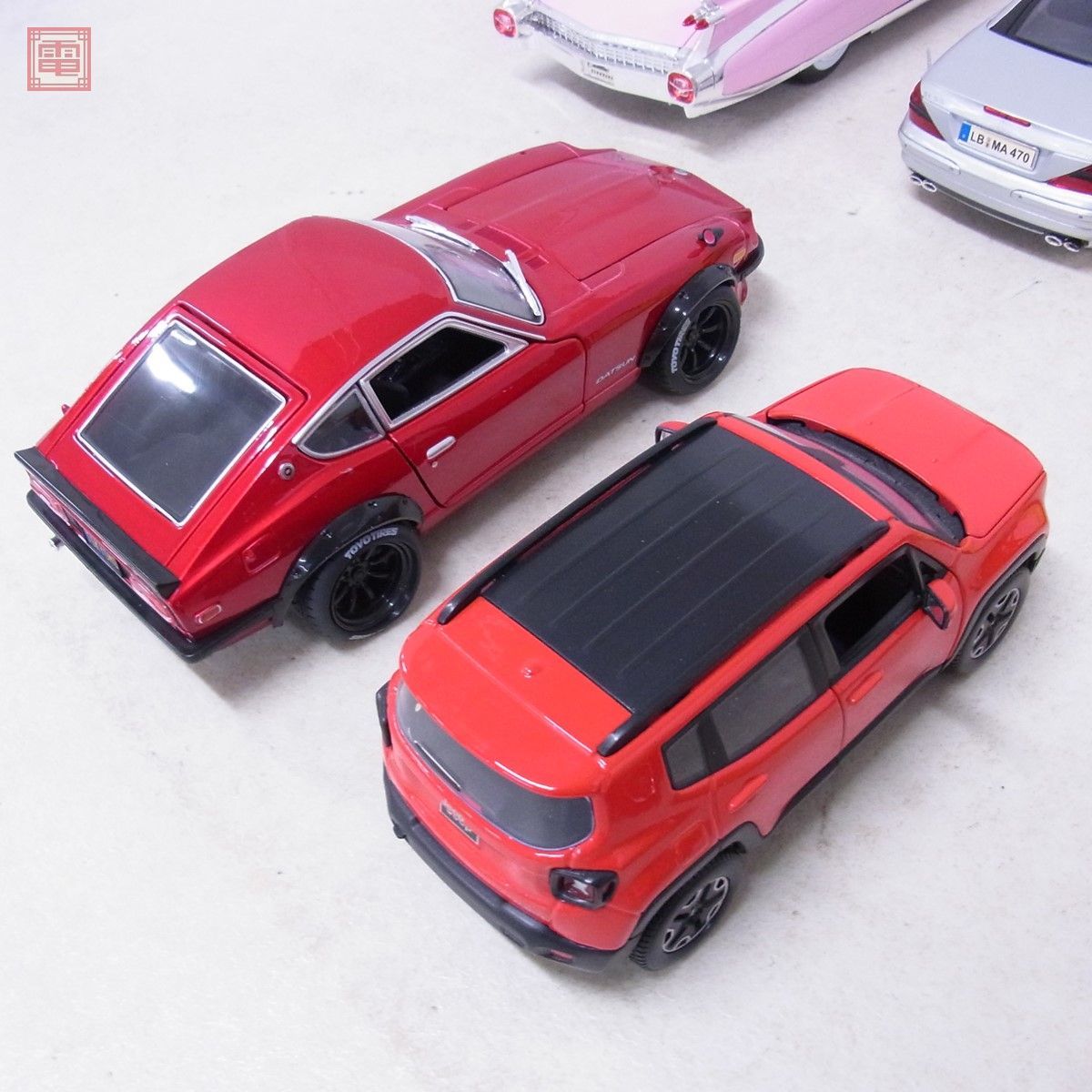 マイスト 1/18 他 メルセデスベンツ SL55 AMG/ダットサン 240Z/シボレー カマロ 等 まとめて7台セット 車体のみ 破損有 ジャンク【20_画像8