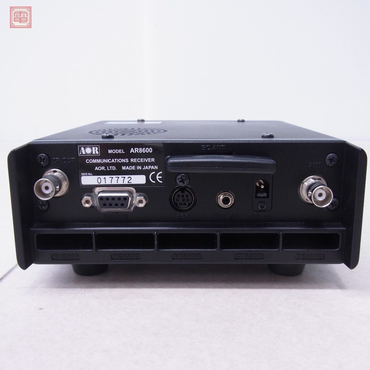 Yahoo!オークション - AOR AR8600 Mark2 2ndエディション 500kHz Yahoo!オークション - AOR AR8600 Mark2 2ndエディション 500kHz