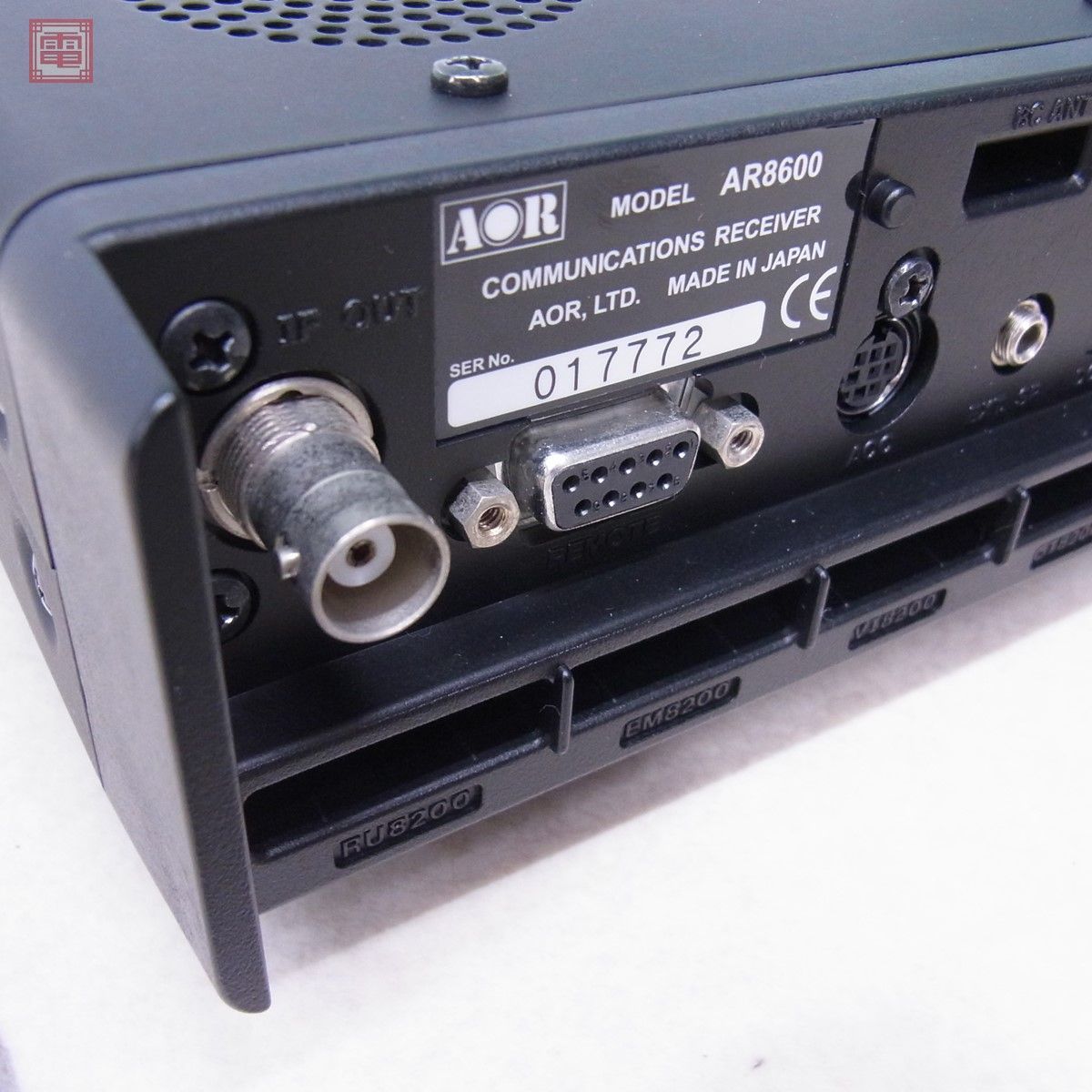 Yahoo!オークション - AOR AR8600 Mark2 2ndエディション 500kHz Yahoo!オークション - AOR AR8600 Mark2 2ndエディション 500kHz