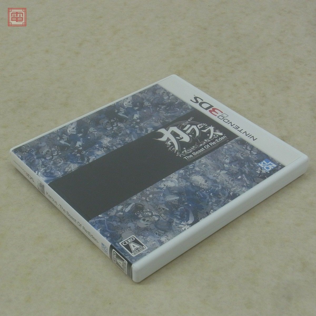 動作保証品 ニンテンドー3DS カラス Karous The Beast Of Re：Eden クロン KLON 箱説付【10_画像8