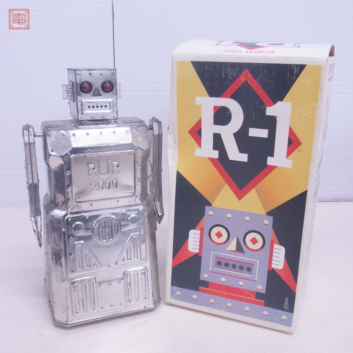 Yahoo!オークション - ロケットUSA R-1 ロボット ブリキ 電動 Yahoo!オークション - ロケットUSA R-1 ロボット ブリキ 電動