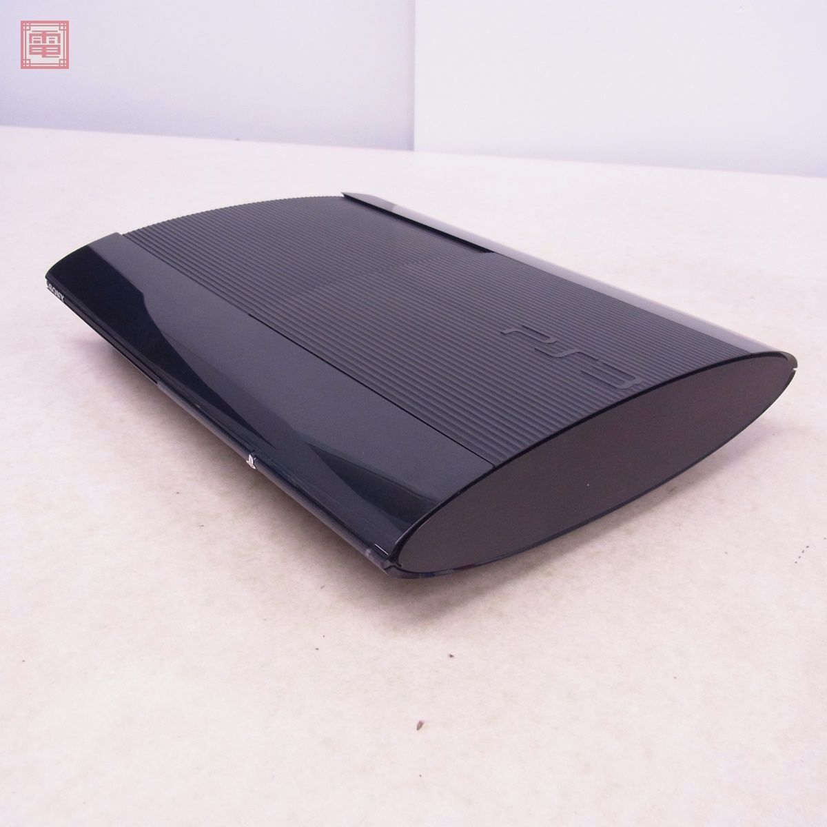 動作品 PS3 プレステ3 CECH-4000C チャコール・ブラック 本体のみ HDD欠品 SONY ソニー 取説付【20_画像4