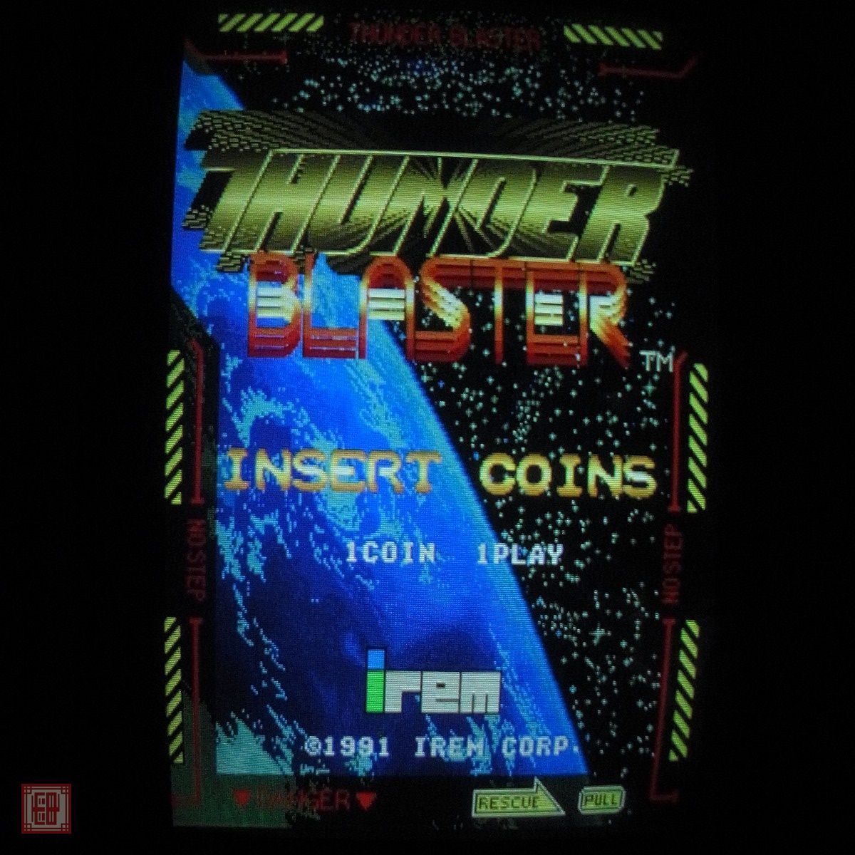 1円〜 アイレム/irem サンダーブラスター THUNDER BLASTER イン取純正 動作確認済【20_画像1