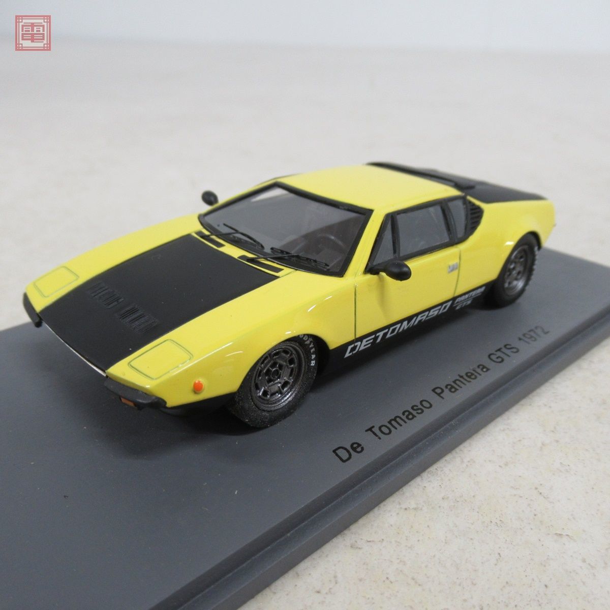 スパーク 1/43 デ・トマソ パンテーラ GTS 1972 イエロー/ブラック No.S0532 Spark DeTomaso Pantera【10_画像4