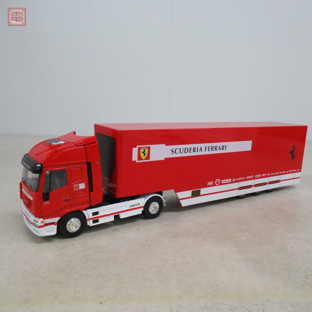 エリゴール 1/43 フェラーリ オフィシャル F1 トランスポーター ELIGOR FERRARI Official Transporter【20_画像4