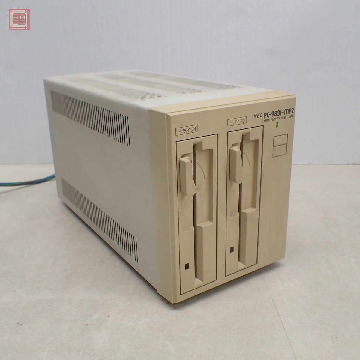 PC-9800シリーズ ミニフロッピーディスクユニット PC-9831-MF2 NEC 日本電気 通電のみ確認【20_画像1
