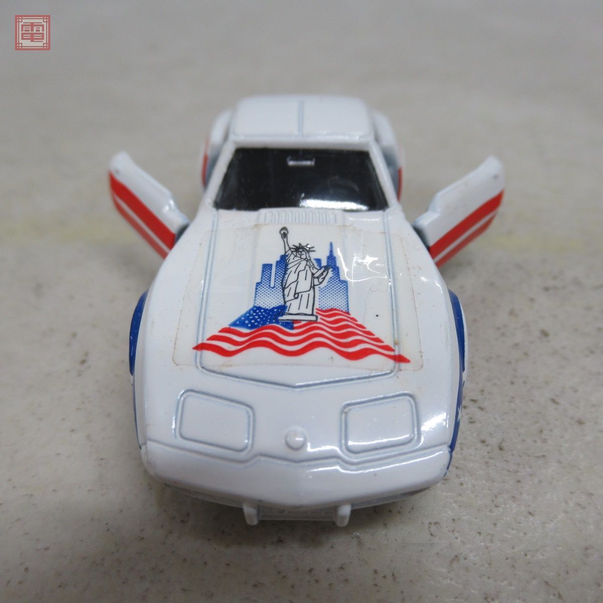 トミカ F21 シボレー コルベット スティングレイ 日本製 青箱 外国車シリーズ トミー TOMY TOMICA CHEVROLET CORVETTE【10_画像5