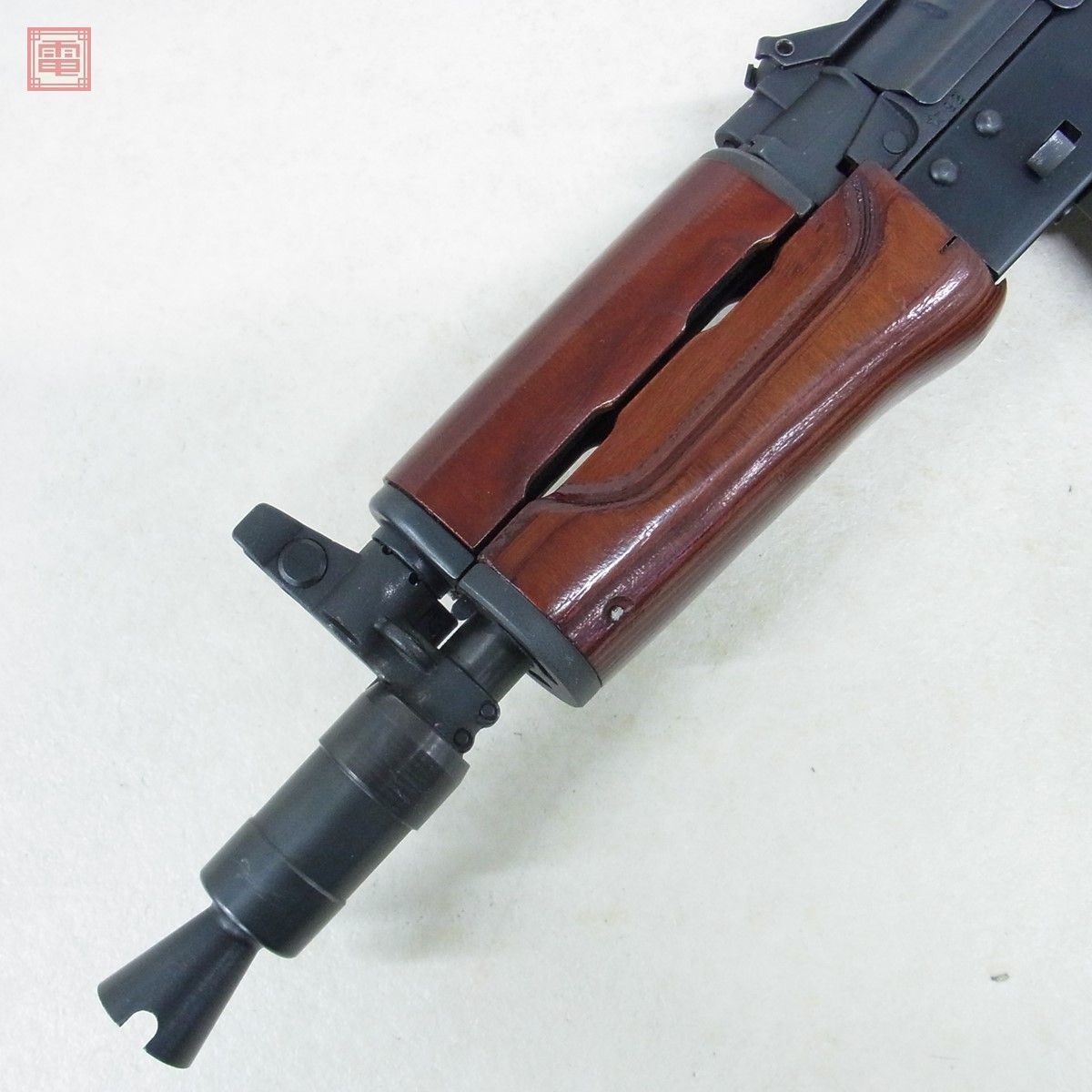 E&L 電動ガン AKS-74UN クリンコフ DX リアルウッド 現状品【60_画像5