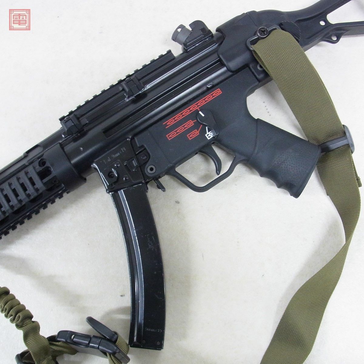 WE ガスブロ MP5 A3 ハンドガード+ストック換装 GBB ブローバック 現状品【20_画像5