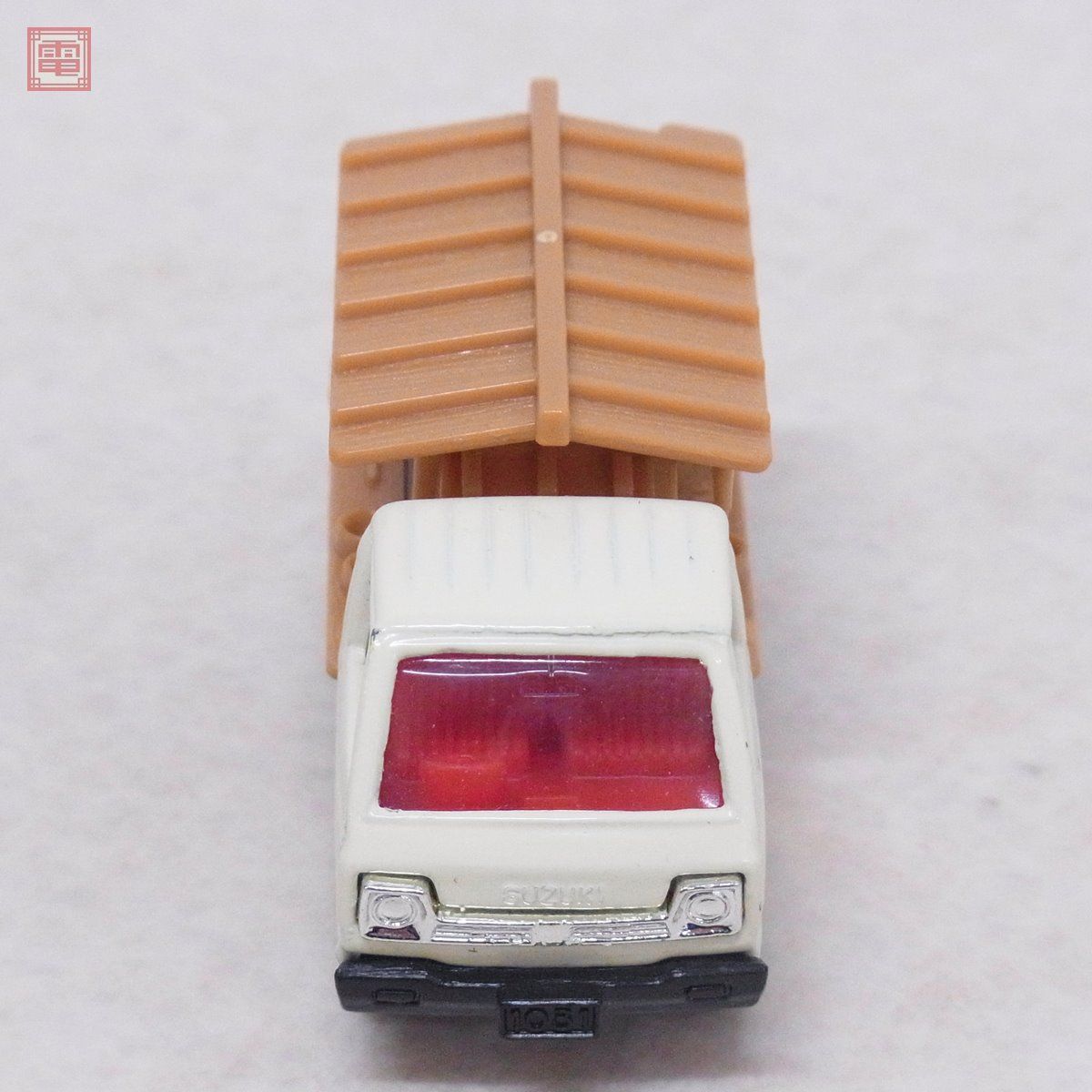 トミカ 日本製 No.45 スズキ キャリイ ラーメン屋 黒箱 トミー TOMICA SUZUKI CARRY CHINESE NOODLE VENDOR TOMY【10_画像5