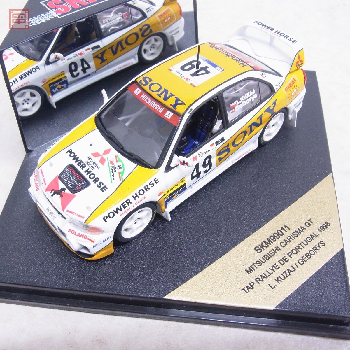 SKID 1/43 三菱 カリスマ GT #49/フォード エスコート WRC #15/プジョー 206 WRC ESSO #14/プジョー 206 WRC テストカー #99 計4台set【20_画像6