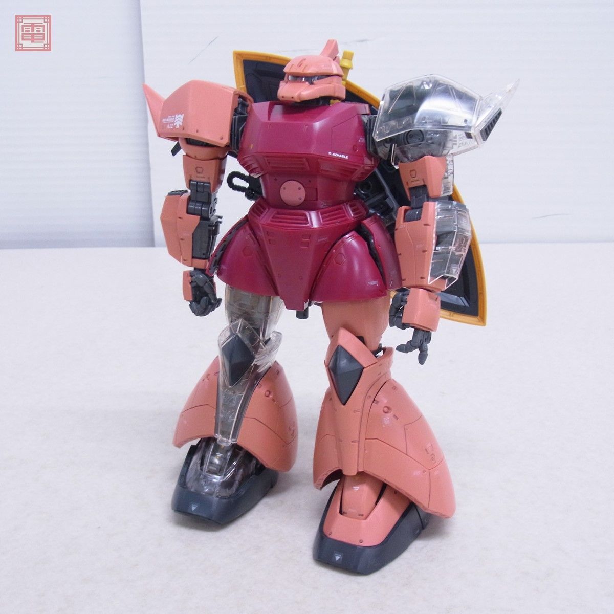 組立済 バンダイ MG 1/100 量産型ザクII Ver.2.0/シャア専用ザク Ver.2.0/シャア専用ゲルググ Ver.2.0他 計4点セット ジャンク 【20_画像4