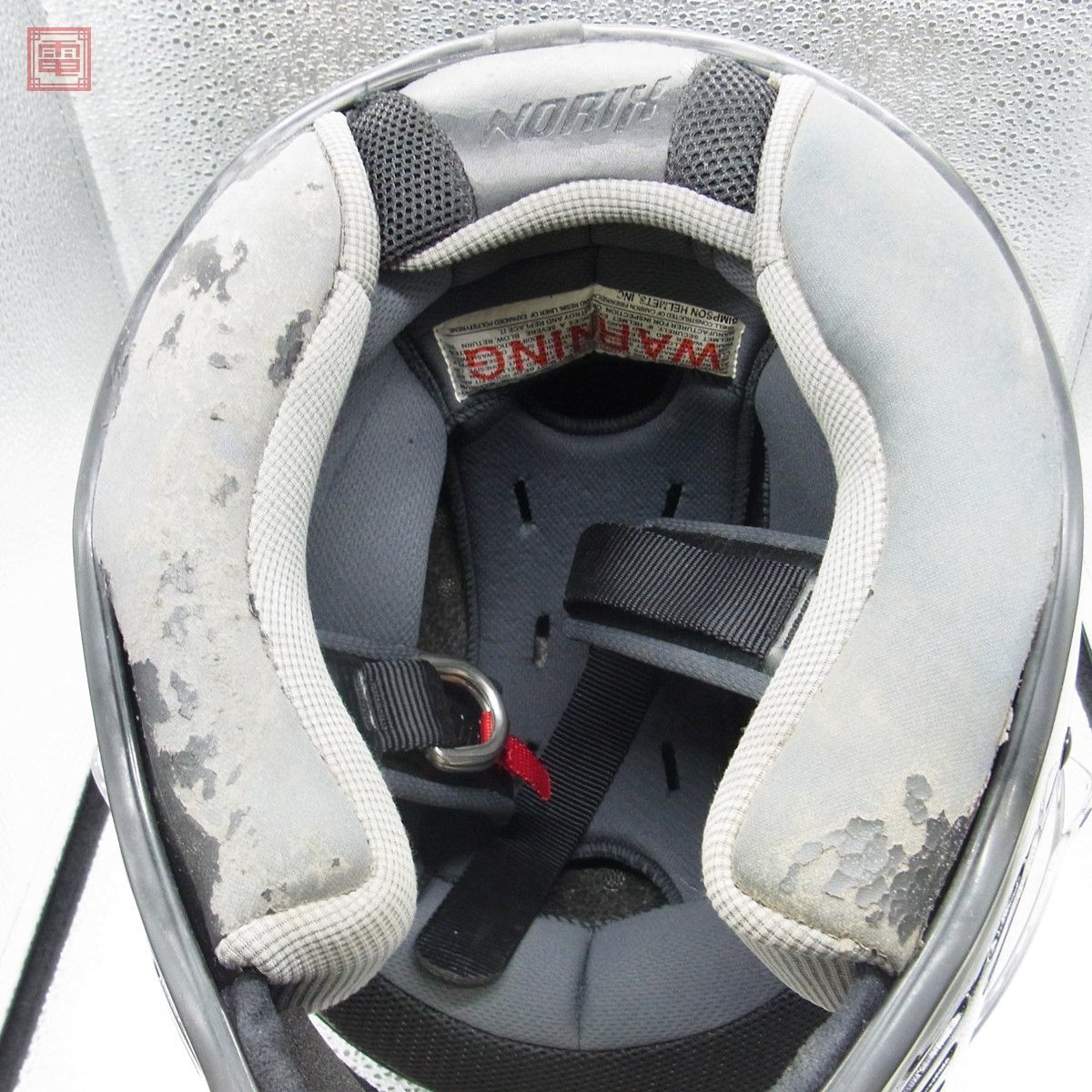 SIMPSON シンプソン ヘルメット M30 58cm 黒 ブラック NORIX【20_画像5