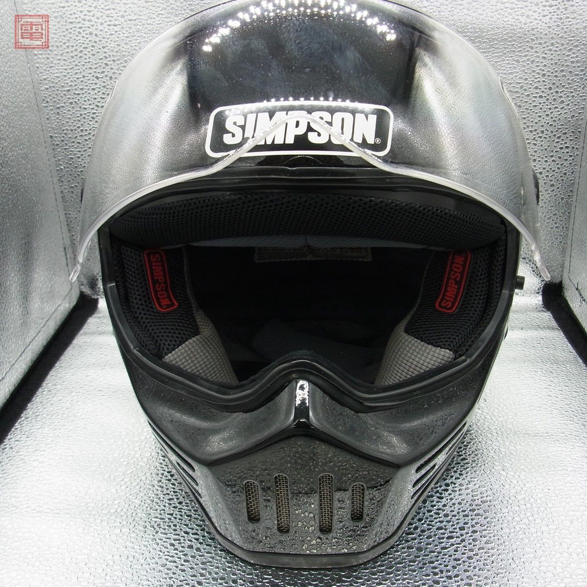 SIMPSON シンプソン ヘルメット M30 58cm 黒 ブラック NORIX【20_画像4