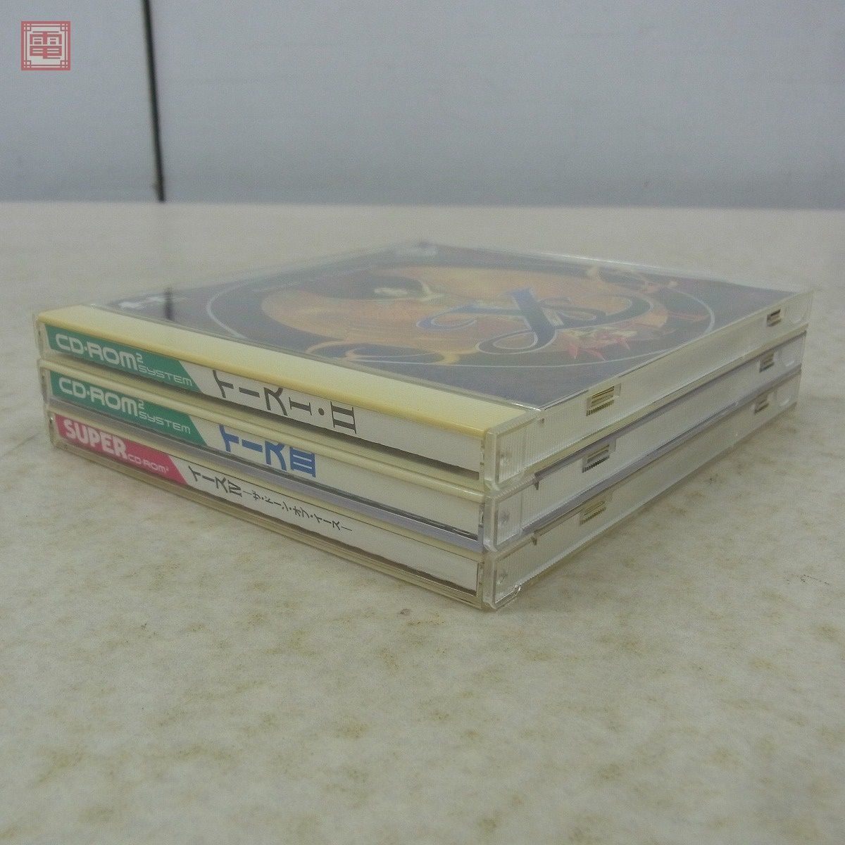 動作保証品 PCE PCエンジン CD-ROM2/SUPER CD-ROM2 Ys イース I・II/III/IV まとめて3本セット HUDSON SOFT Falcom 箱説付【10_画像10