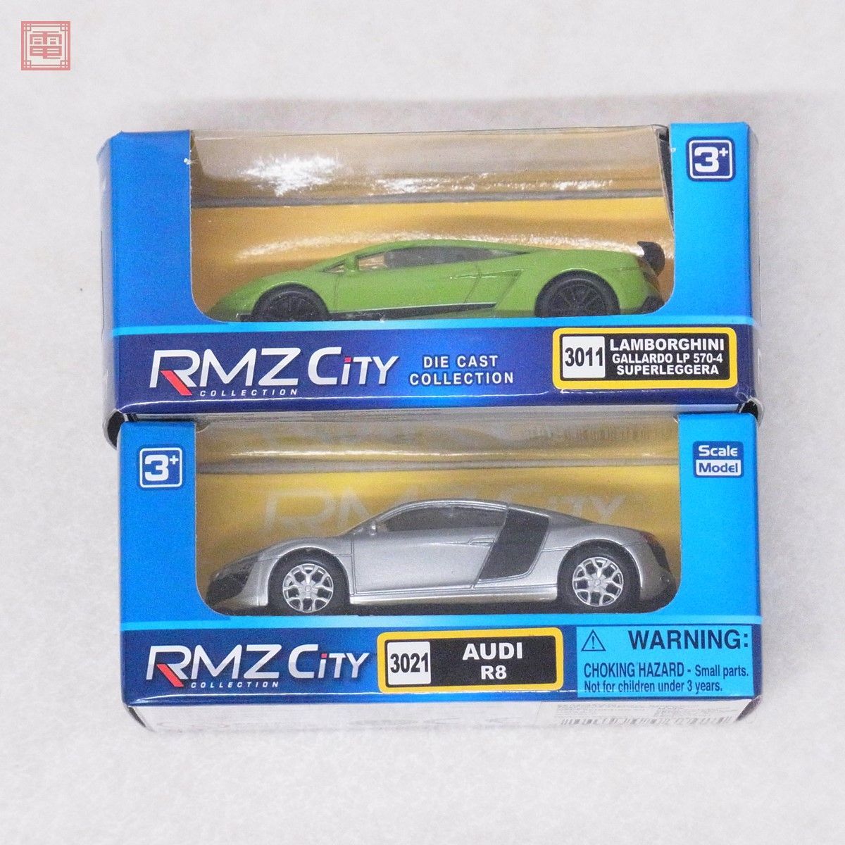 RMZ City ランボルギーニ ムルシエラゴ LP 670-4 SV/ニッサン GT-R/アウディ R8/ポルシェ カイエン ターボ 計16台セット ダブリ有【10_画像9