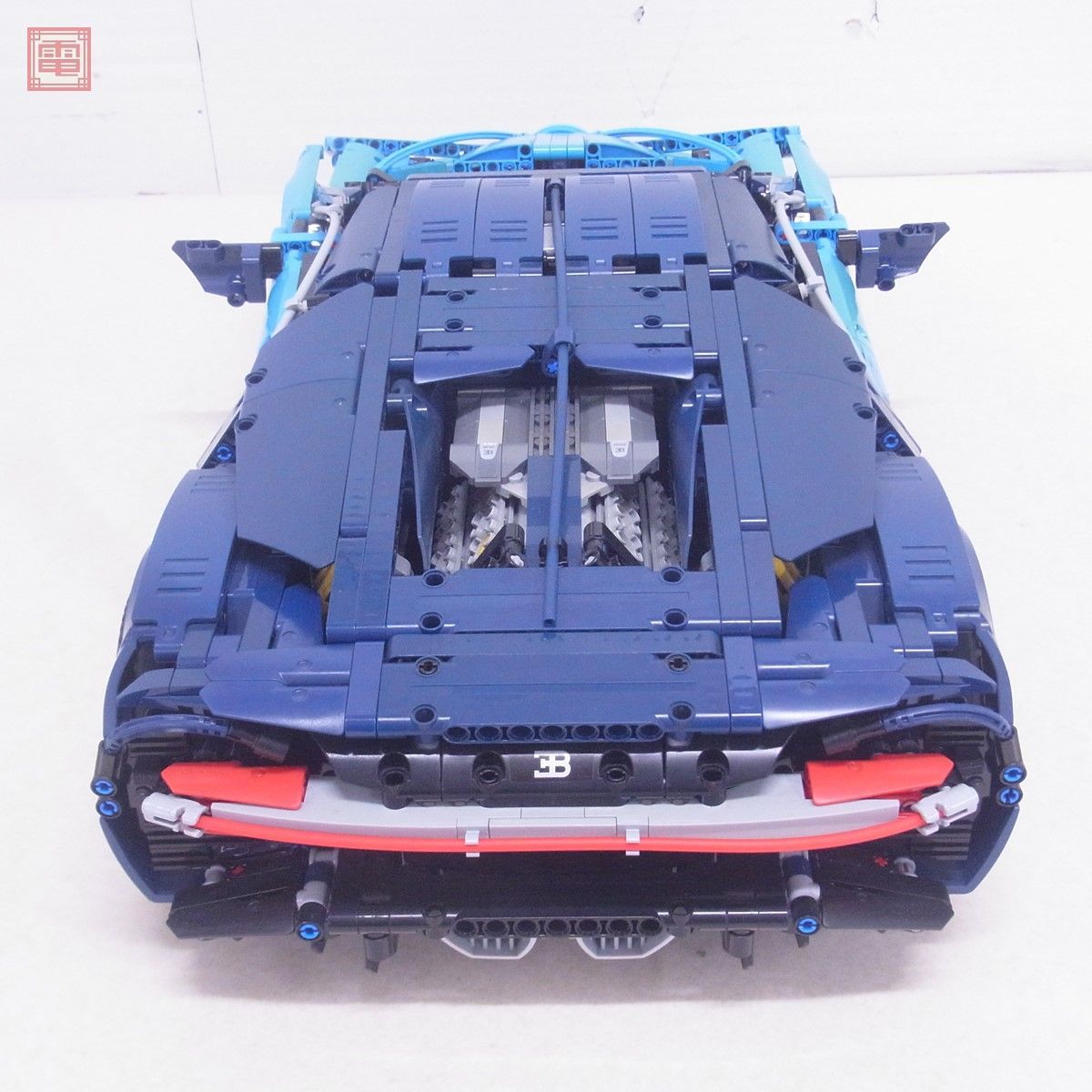 組立済 レゴ テクニック 42083 ブガッティ・シロン LEGO TECHNIC Bugatti Chiron 現状品【FE_画像5