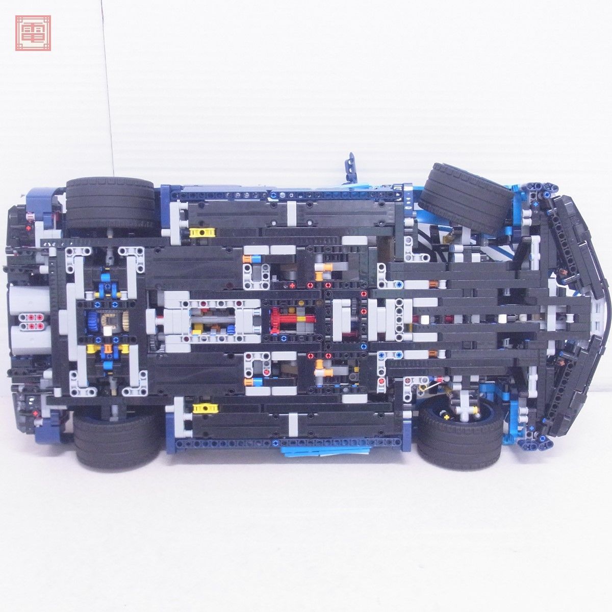 組立済 レゴ テクニック 42083 ブガッティ・シロン LEGO TECHNIC Bugatti Chiron 現状品【FE_画像7