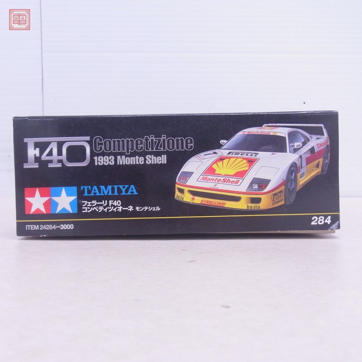 未組立 タミヤ 1/24 フェラーリ F40 コンペティツィオーネ モンテシェル ITEM 24284 TAMIYA Ferrari Competizione【20_画像2