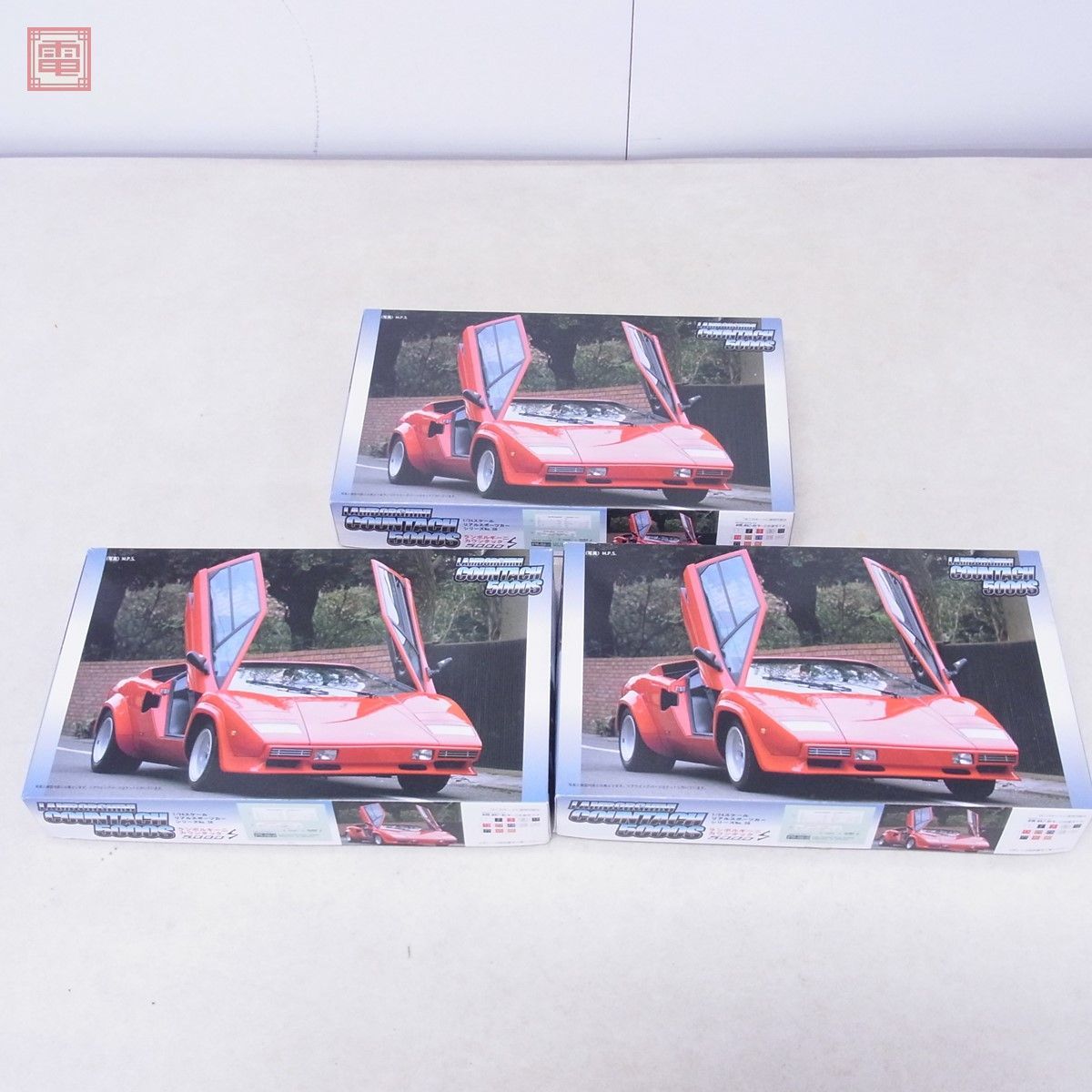 未組立 フジミ 1/24 ランボルギーニ カウンタック 5000S まとめて3点セット FUJIMI Lamborghini Countach【20_画像1