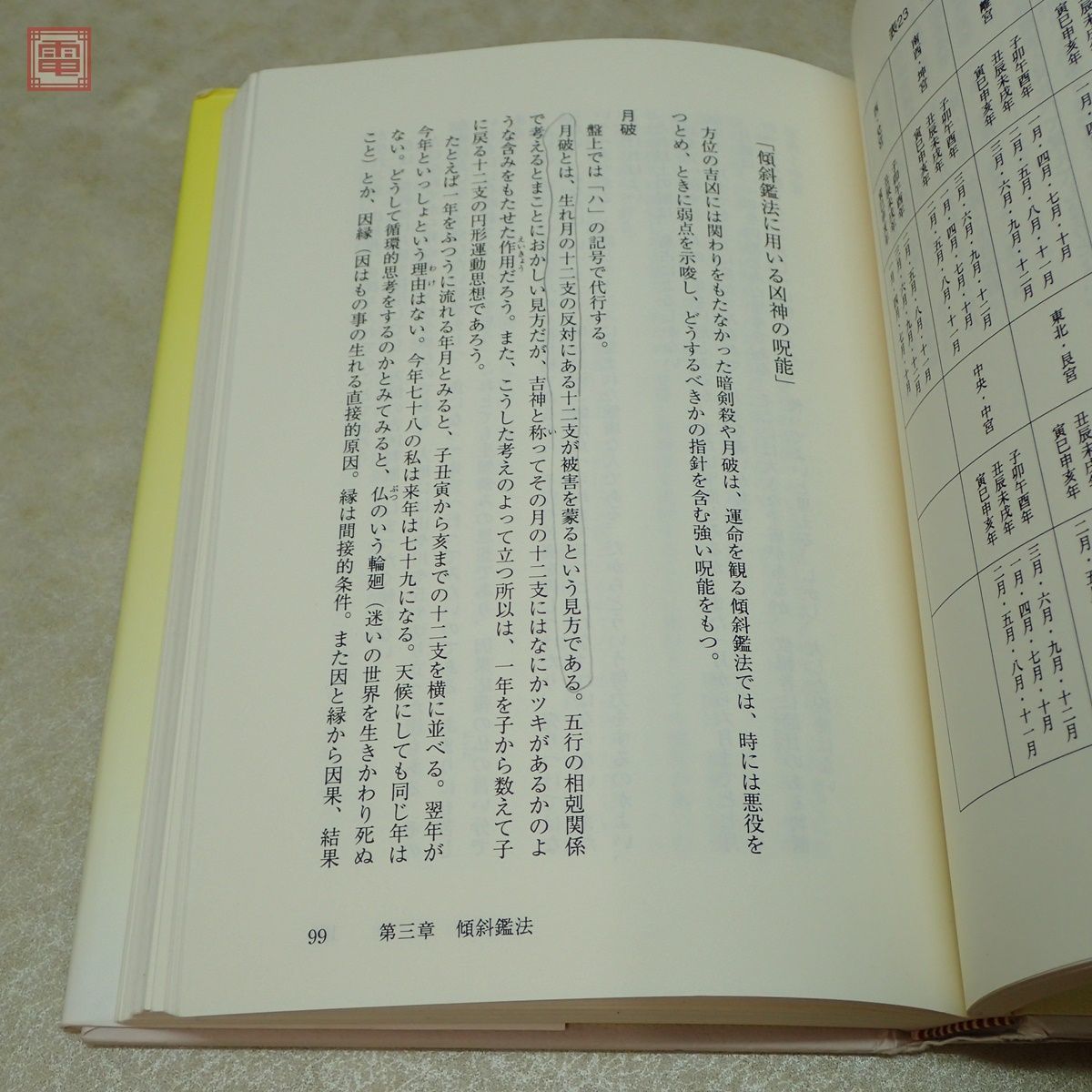 あなたの運勢を開く 新用気術 横井伯典 東洋書院 2002年発行 初版 占い【10_画像6