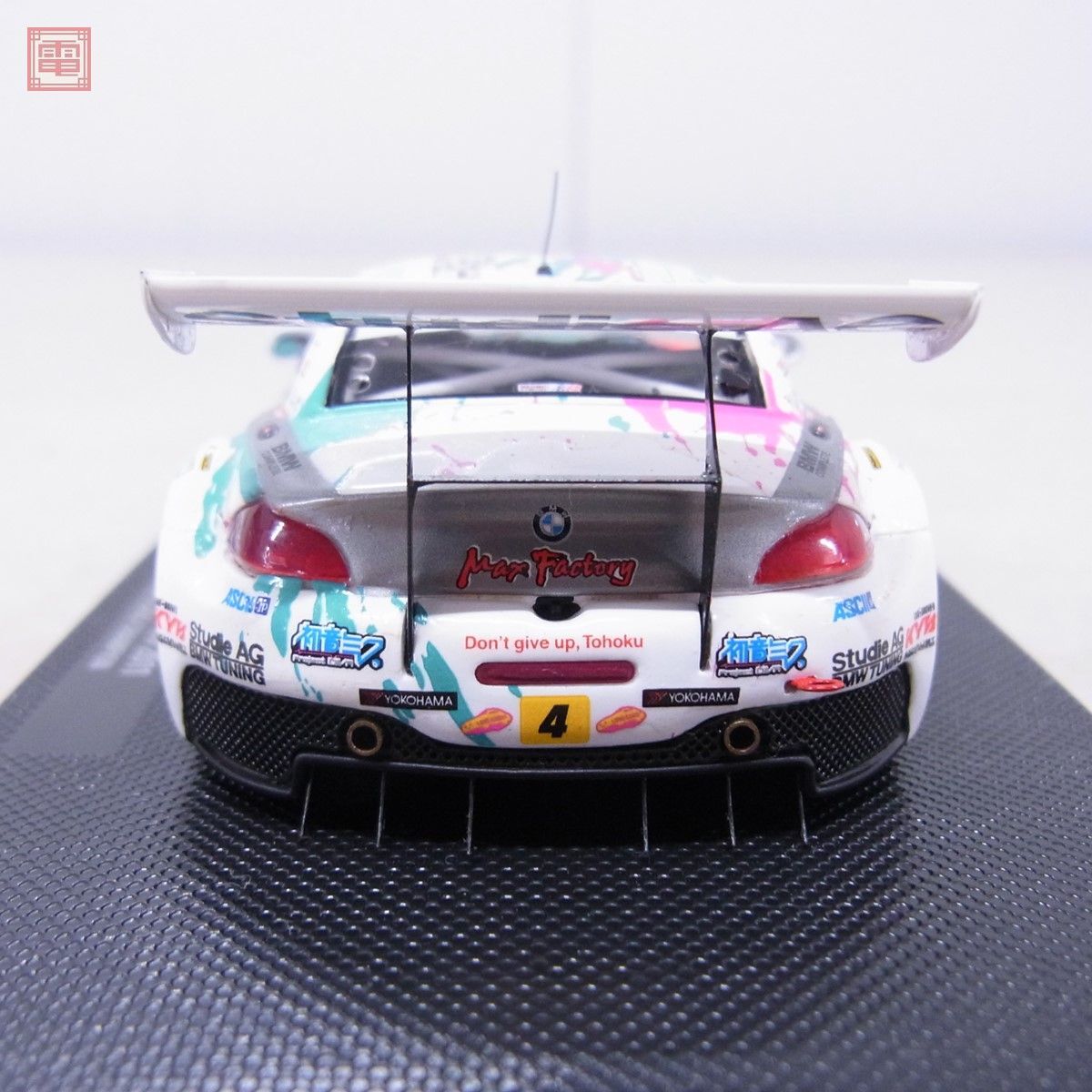 エブロ 1/43 初音ミク グッドスマイル BMW Z4 2011 スーパーGT GT300 クラスチャンピオン EBBRO HATSUNE MIKU GOOD SMILE【10_画像6