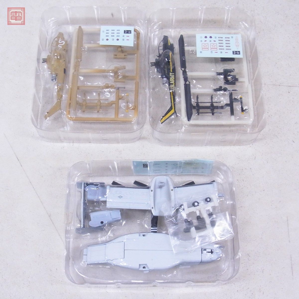 エフトイズ 1/144 ヘリボーンコレクション5 オスプレイ アメリカ海兵隊/コブラ イスラエル空軍 等 まとめて7点セット 食玩 F-toys【20_画像9