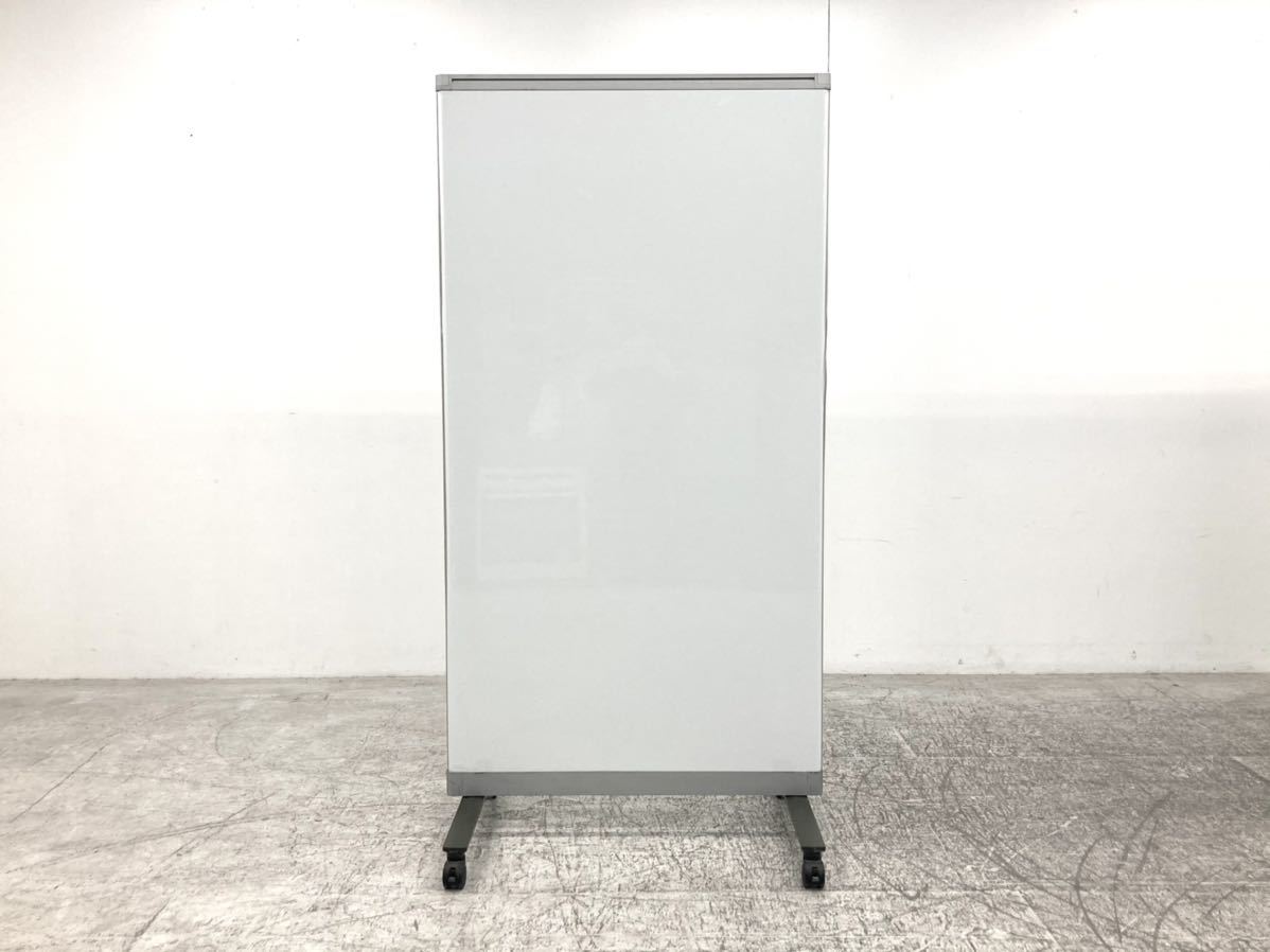 kokyo white board partition independent type 3 pcs. set with casters . strike . join divider white Works pace office 