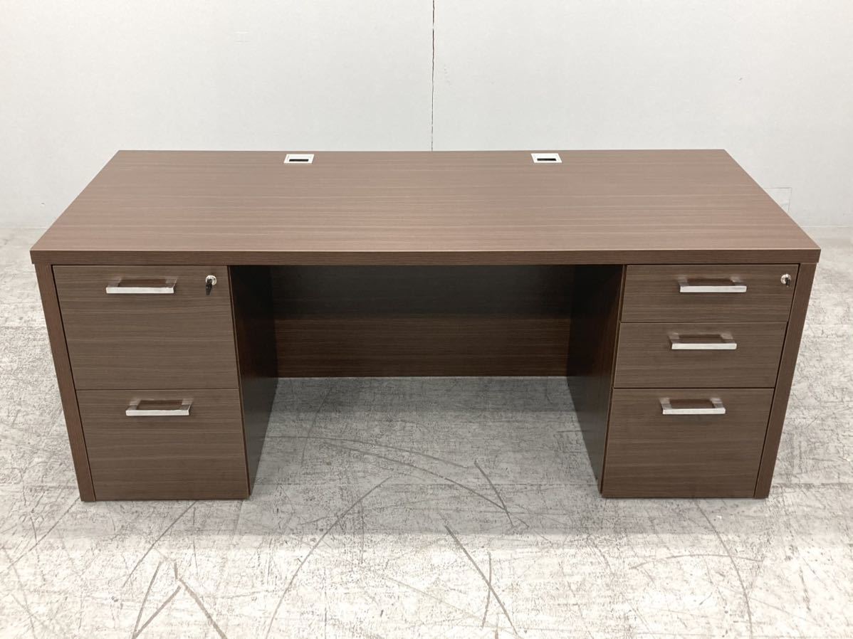 *A* lion office work vessel with both sides cupboard desk key attaching high class specification position member for desk drawer study desk position member . company length . executive office 