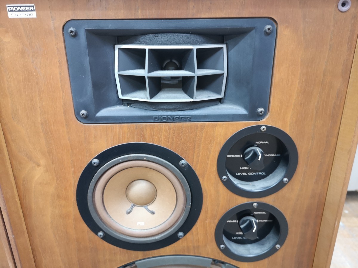 PIONEER CS-E700 speaker pair Junk 111