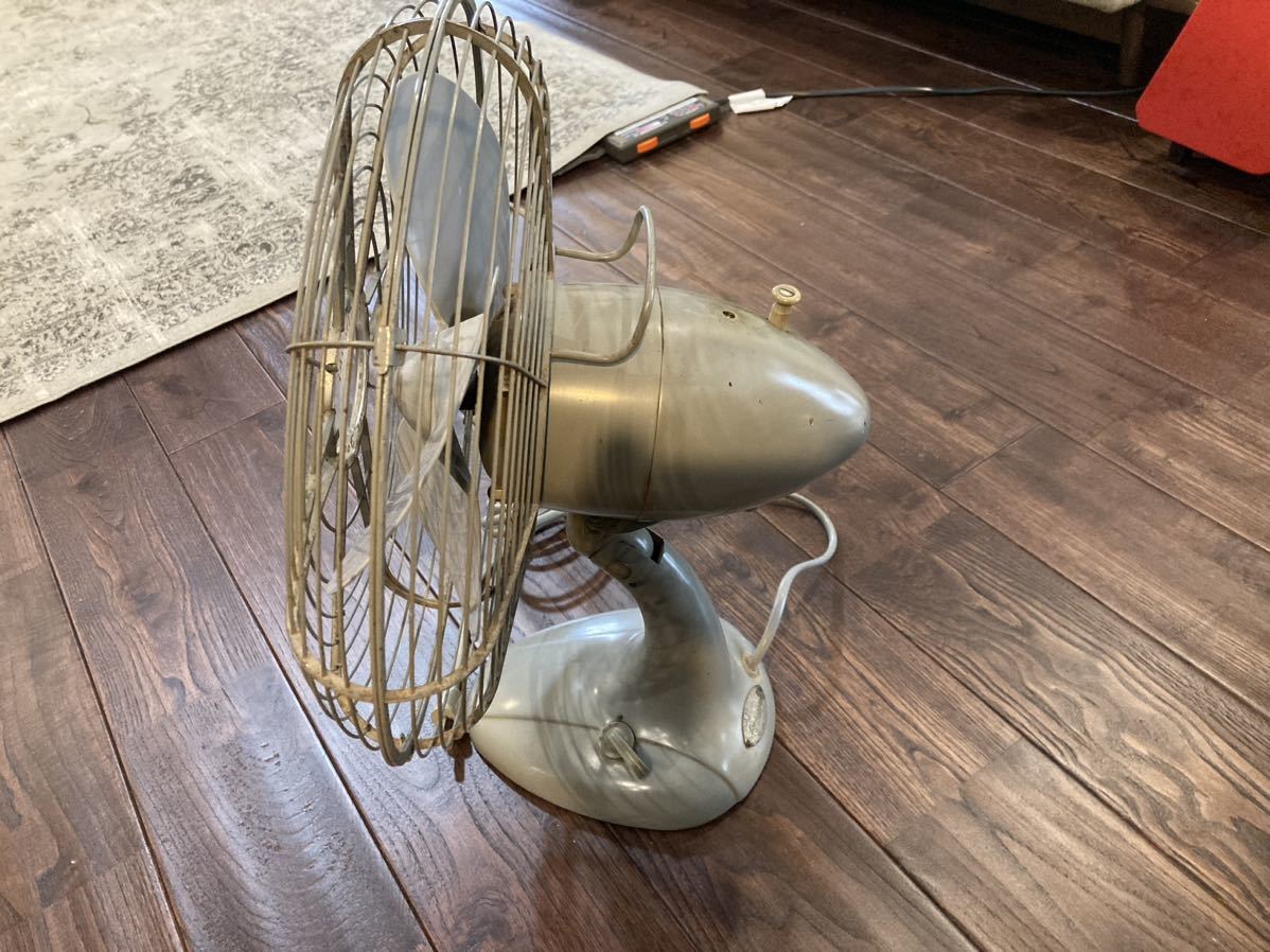 富士電機 扇風機 FUJI SILENT FAN レトロ 動作確認済 サイレントファン 希少 レア 昭和 当時物_画像5