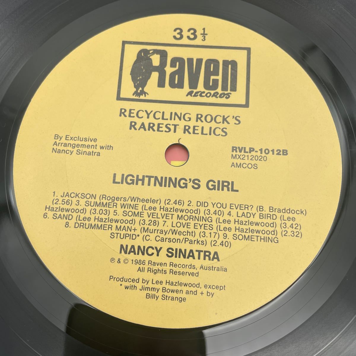 【オーストラリア盤】ナンシー・シナトラ/Nancy Sinatra/Lightning's Girl/レコード/LP/_画像5