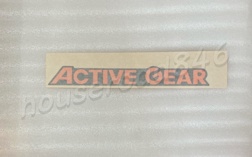 三菱純正 デリカD:5 ACTIVE GEAR ステッカー デリカD:5アクティブギア デカール CV1W オレンジ_参考画像。