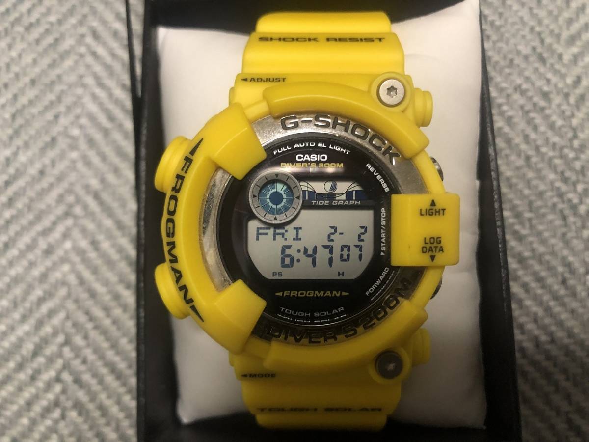 CASIO G-SHOCK GF-8250-9JF フロッグマン イエロー FROGMAN 黄_画像2