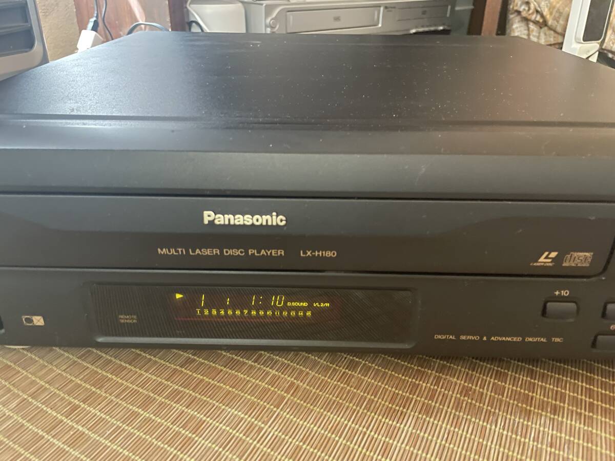 パナソニック Panasonic マルチレーザーディスクプレーヤー LX-H180 LD