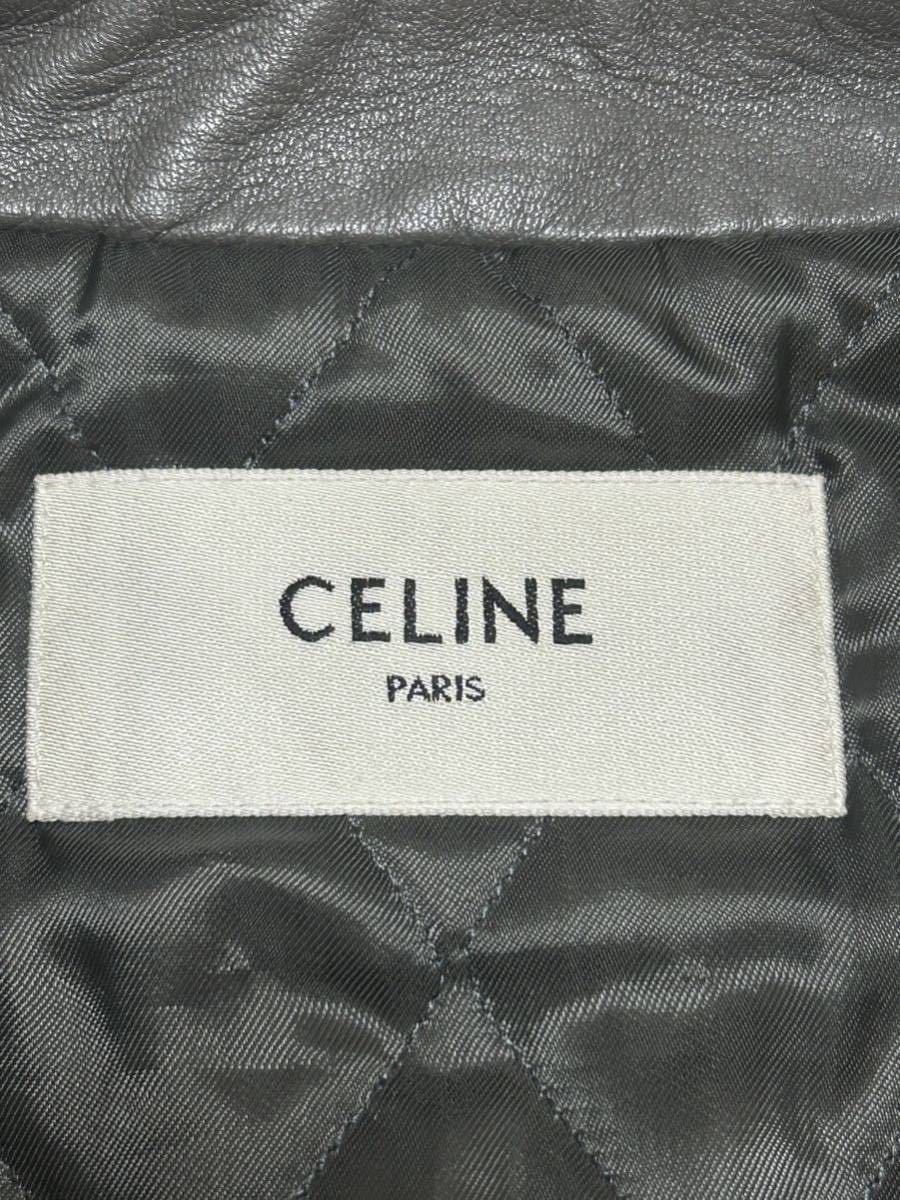 エディスリマン本人私物 セリーヌ シングルレザージャケット レザーライダース CELINE_画像2