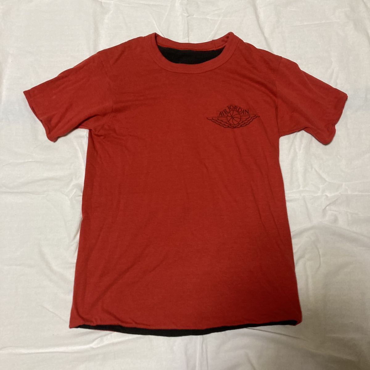 ８０年代 NIKE AIR JORDAN リバーシブル Tシャツ ビンテージ USA製 ナイキ エア ジョーダン
