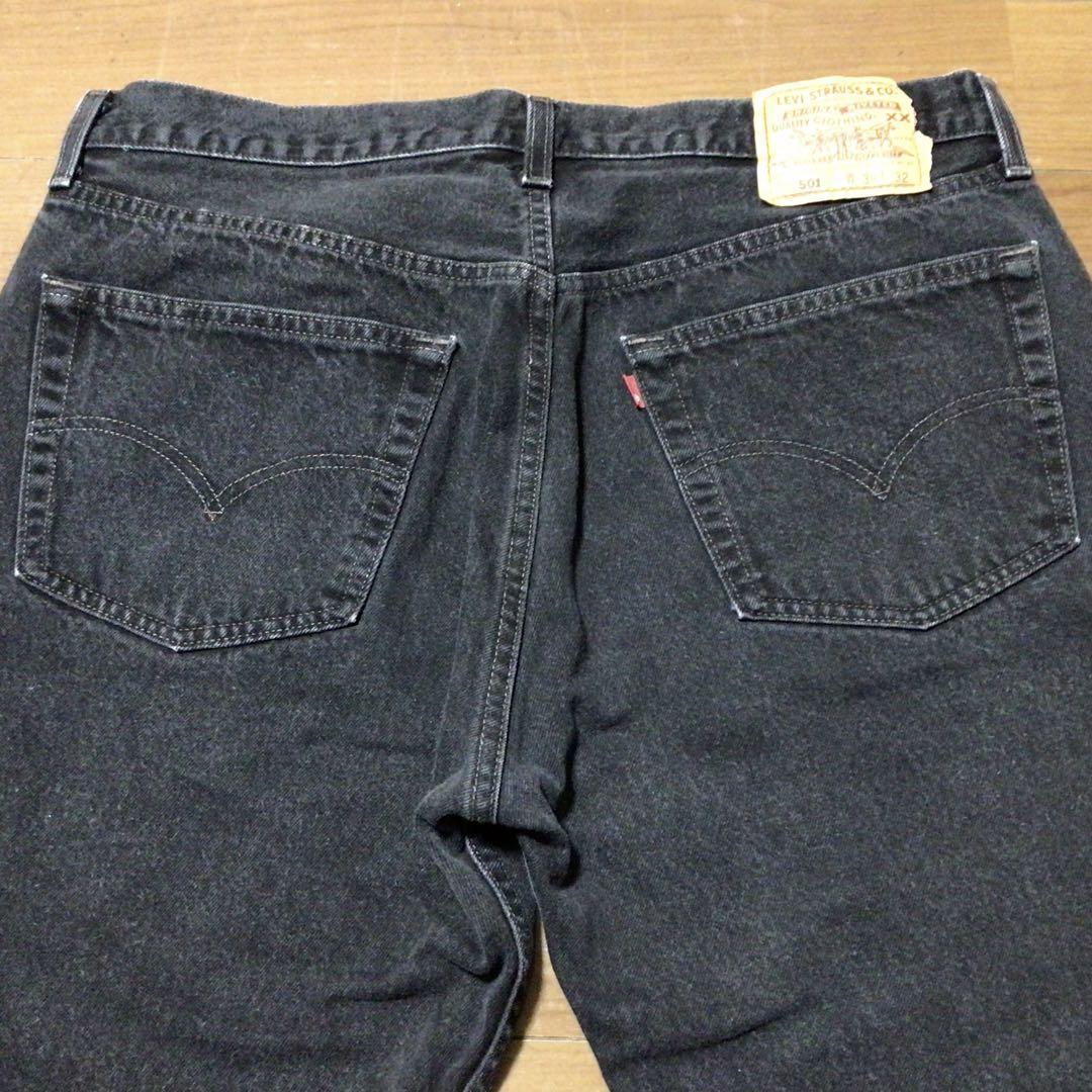 97年USA製リーバイス501-0060 サルファブラック W38 L32 股下 97年USA製リーバイス501-0060 サルファブラック W38 L32 股下