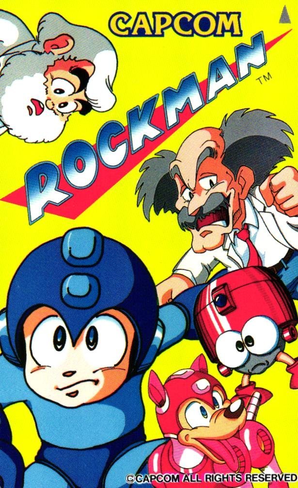 ★ロックマン　CAPCOM/カプコン★テレカ５０度数未使用hk_314s23_画像1