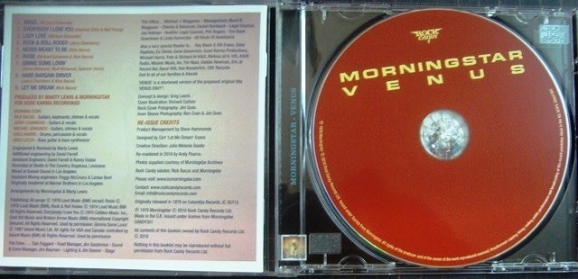 CD輸入盤★VENUS★Morningstar モーニングスター_画像3