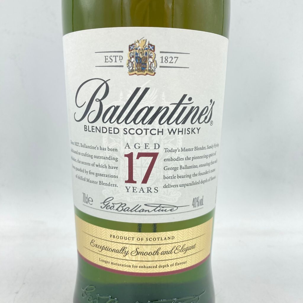 バランタイン 17年 700ml 40% 国内正規品 BALLANTINE'S 【E2】_画像4