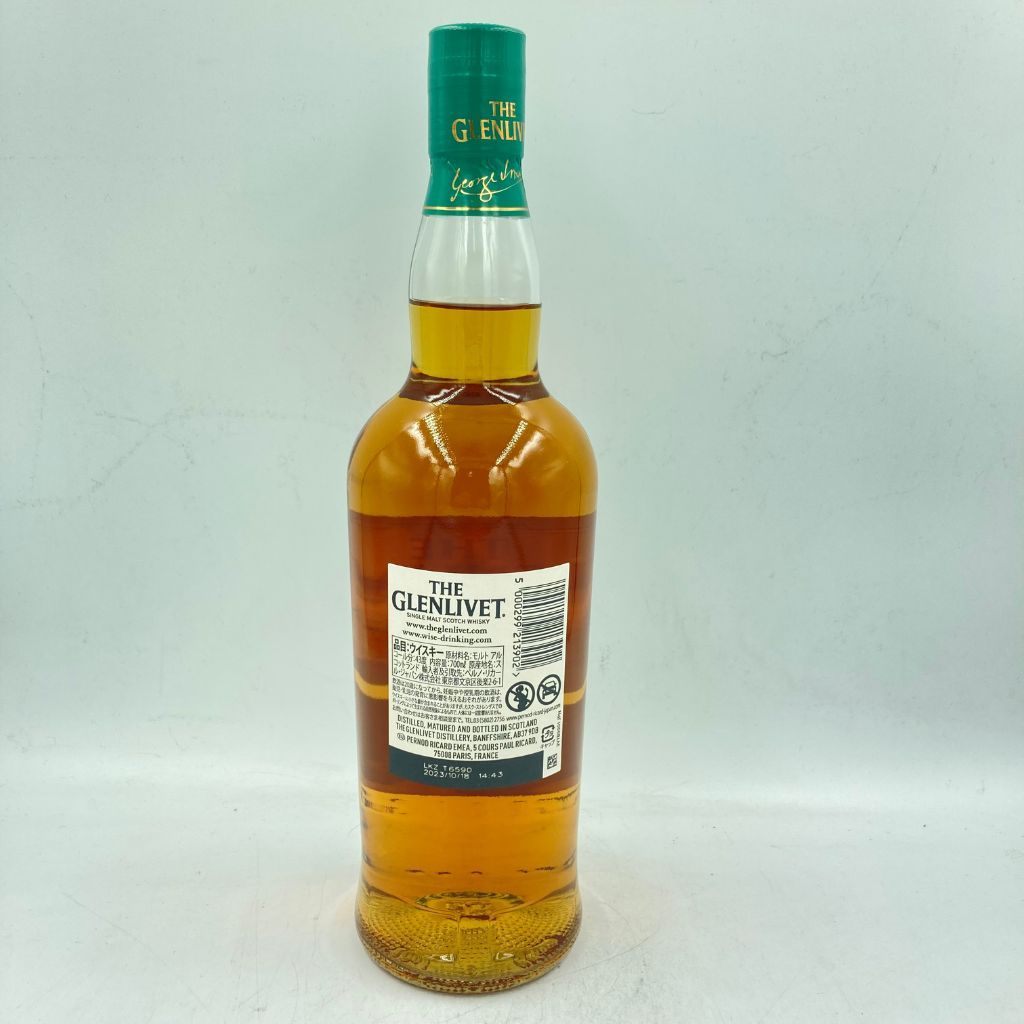 ザ グレンリベット 12年 ファーストフィル アメリカンオーク 700ml 43% THE GLENLIVET FIREST FILL AMERICAN OAK 【C2】_画像2