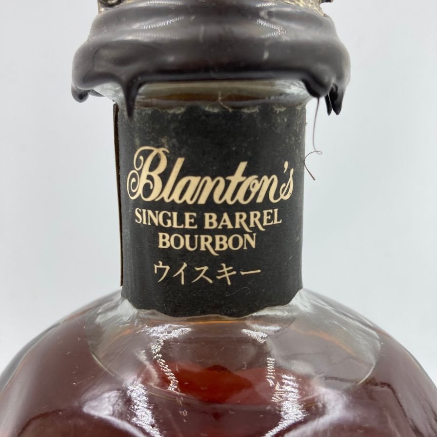 ブラントン シングルバレル ブラックラベル 2002 750ml 40% Blanton's SINGLE BARREL BLACK LABEL 【B3】_画像5