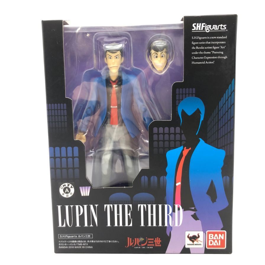 素敵でユニークな 極美品◆バンダイ S.H.Figuarts【7F】【中古】 BANDAI ルパン三世 ルパン三世 S.H.フィギュアーツ フィギュア ルパン三世
