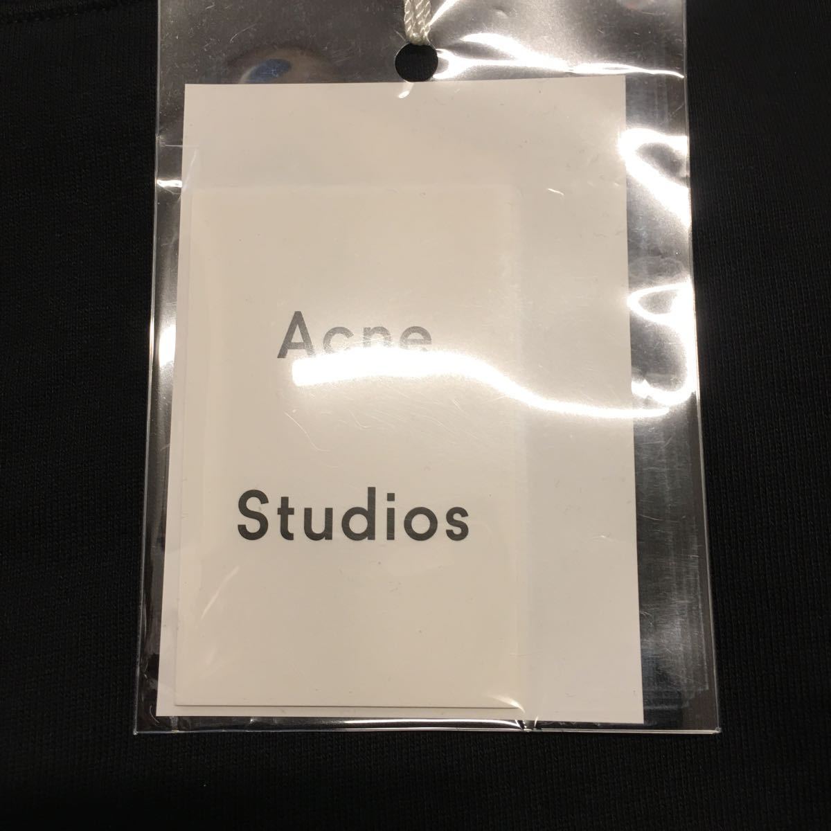  new goods tag attaching! Acne Studios Acne s Today oz both side Zip sweat sweatshirt sweatshirt black size XL rare!