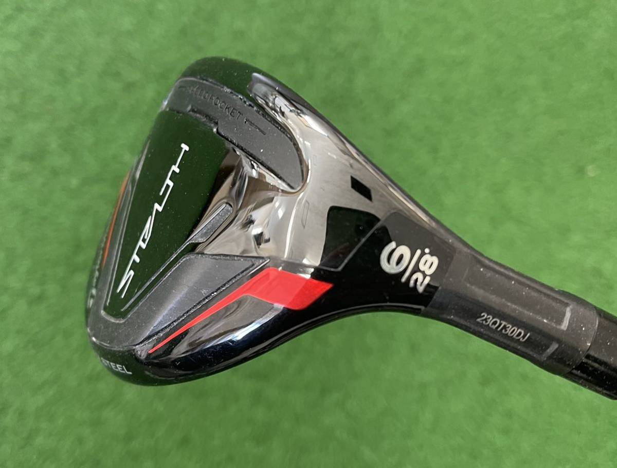 【TaylorMade】 STEALTH RESCUR テーラーメイド ステルス レスキュー (2022) U6（28°） 6UT TENSEI RED TM60 S　HC付【テーラーメイド】_画像9