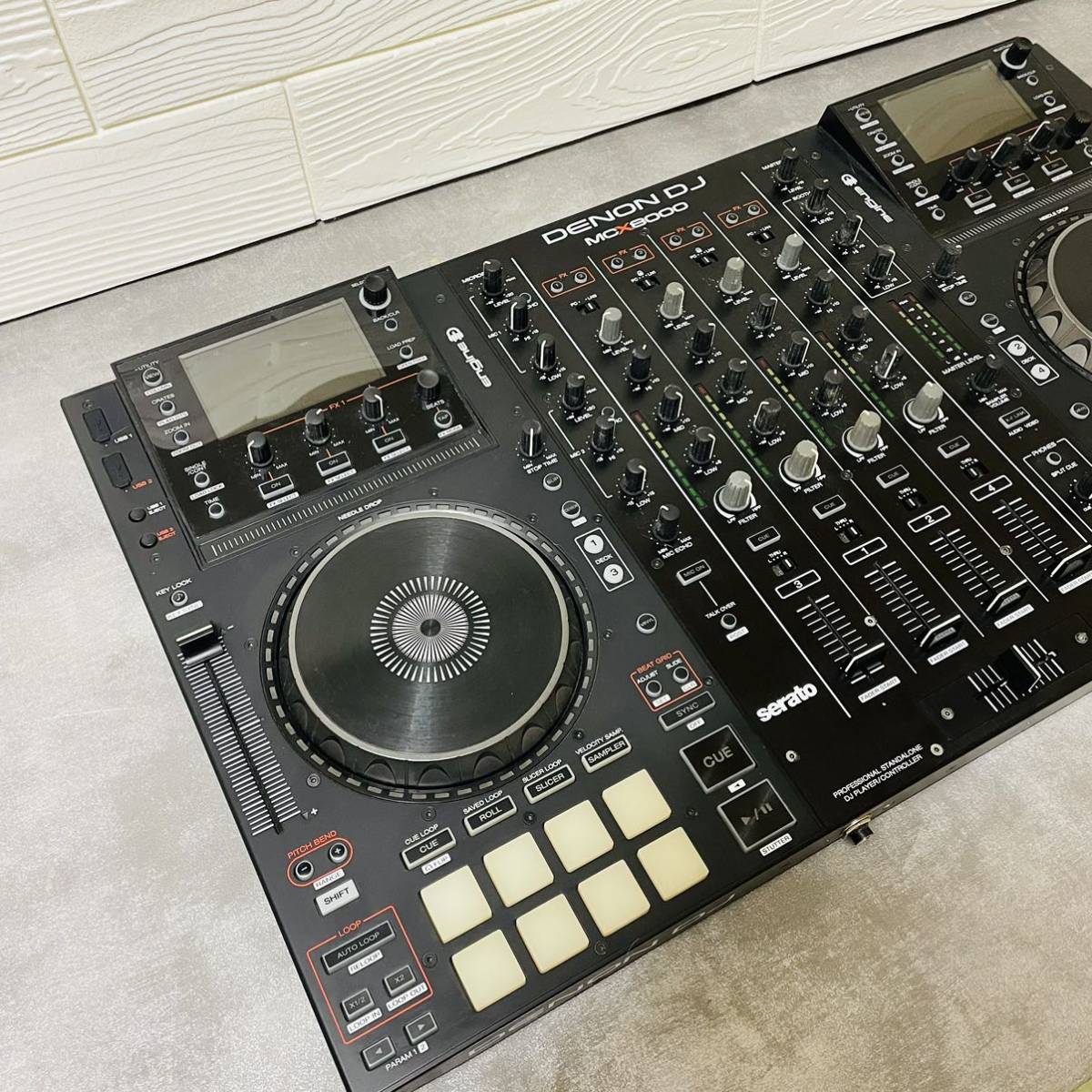 【名機】DENON デノン DJ機材 MCX8000 廃盤　希少　レア　デッドストック　コレクター　業務用　プロ仕様