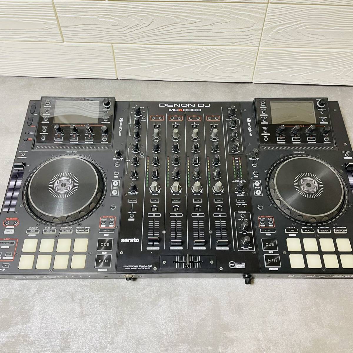 【名機】DENON デノン DJ機材 MCX8000 廃盤　希少　レア　デッドストック　コレクター　業務用　プロ仕様